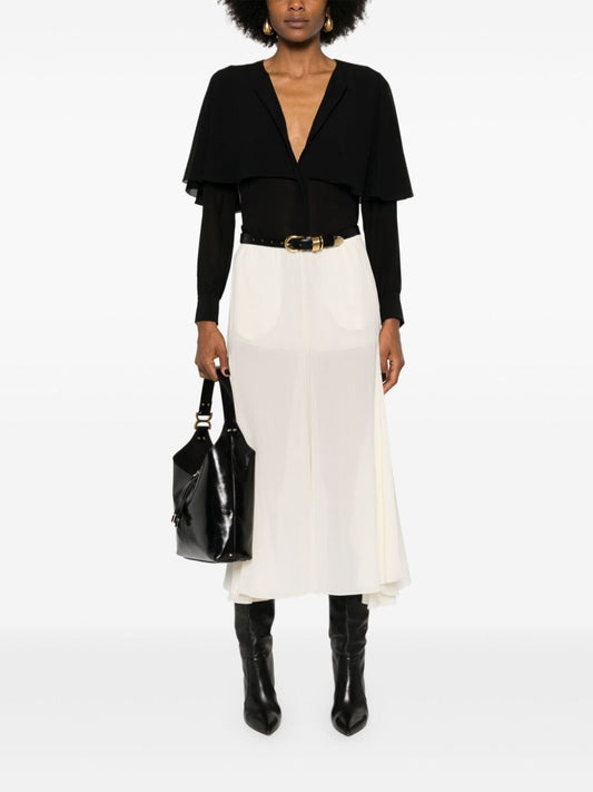 Chloe Women Silk Georgette Long Skirt