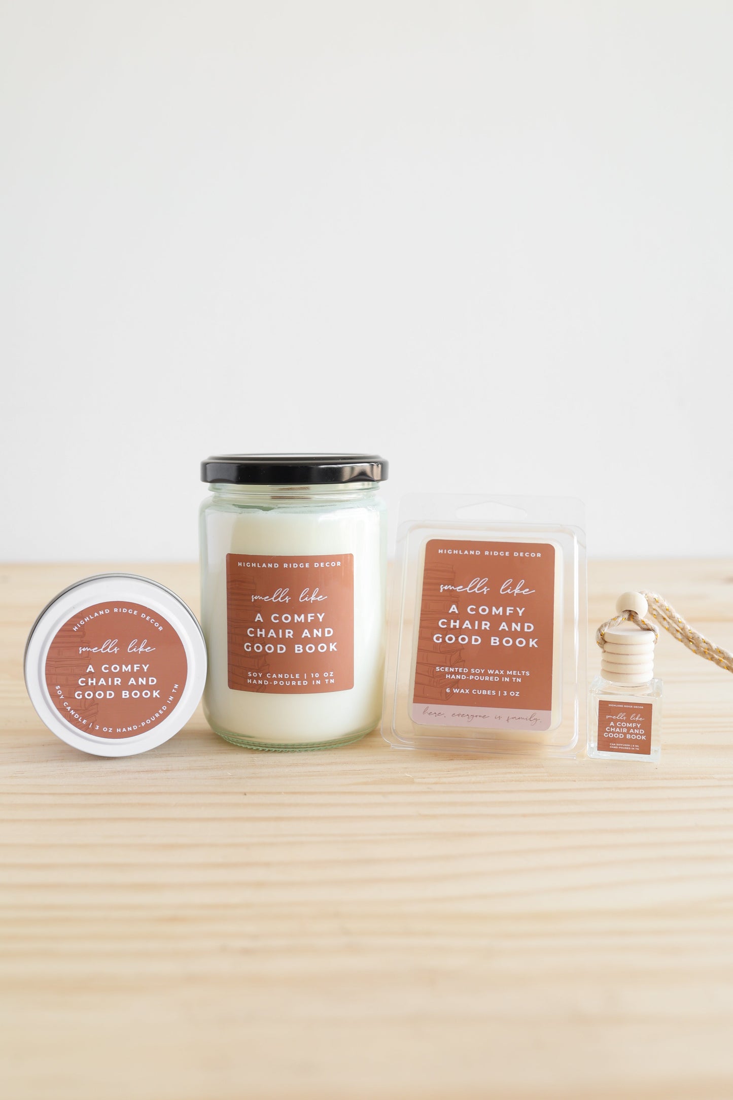 A Comfy Chair and Good Book Car Diffuser