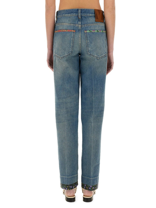 Valentino Women Denim Pants