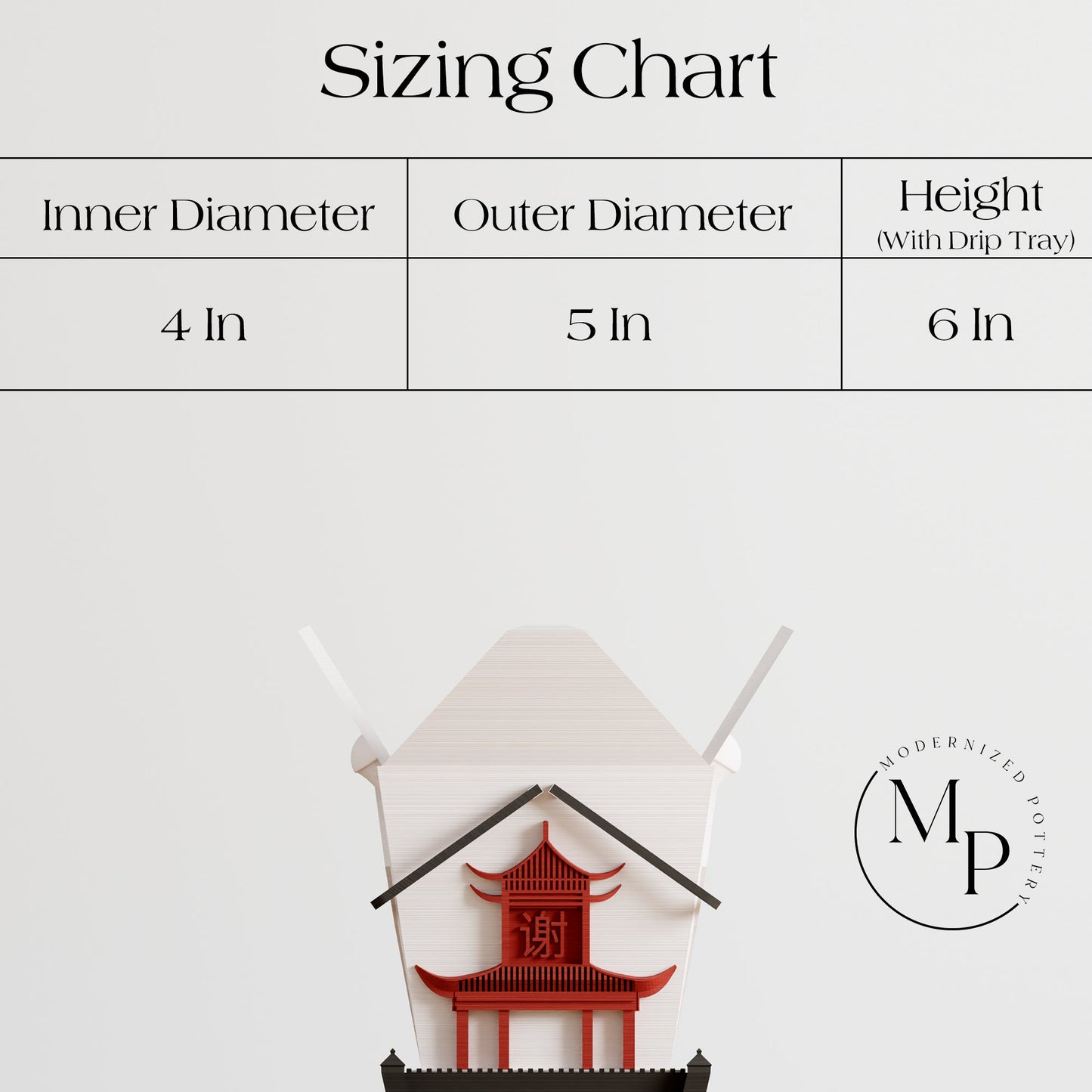 Chinese Takeout Planter