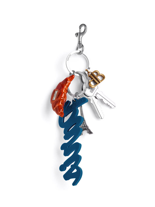 Balenciaga Women Tourist Paris Croissant Charm/Keychain