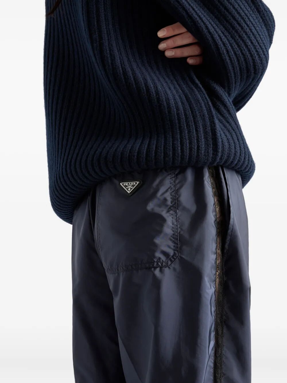 Prada Women Lightweight Re-Nylon Pants