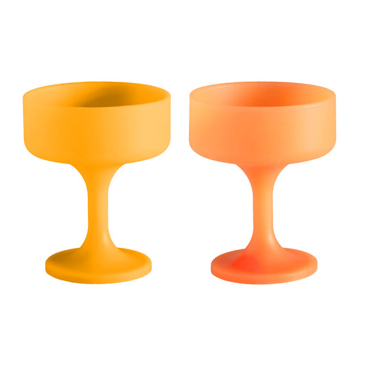 Buttermilk + Cantaloupe | Mecc | Unbreakable Cocktail Glasses