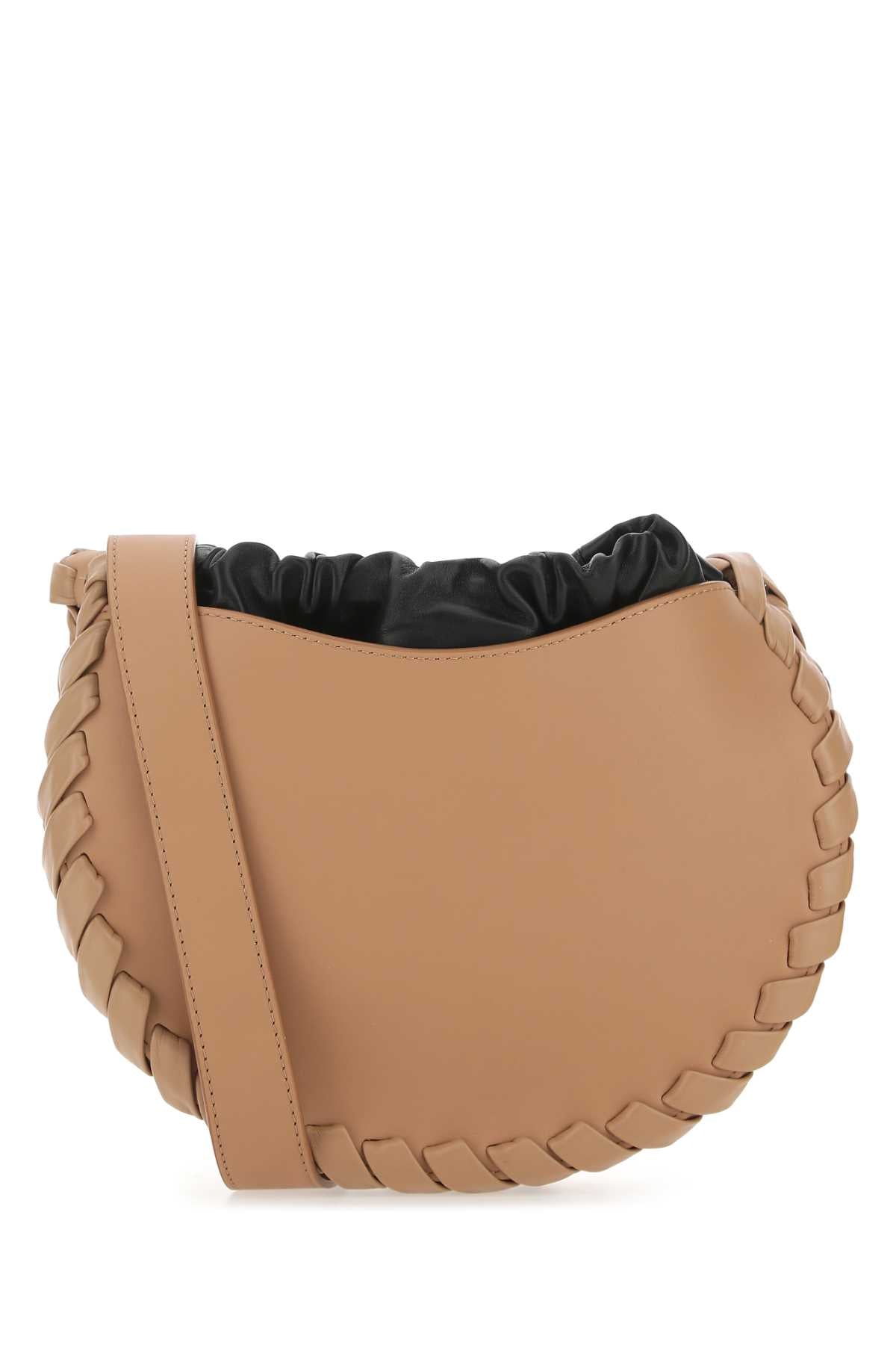 Chloe Women Biscuit Leather Small Mate Crossbody Bag