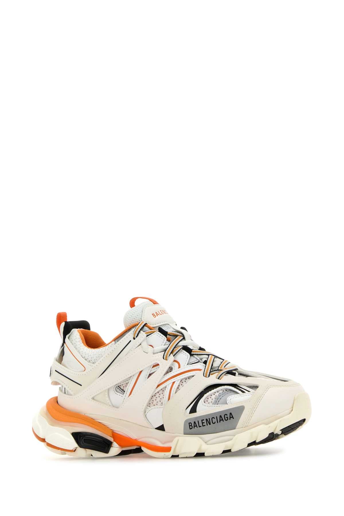 Balenciaga Women Multicolor Mesh And Rubber Track Sneakers
