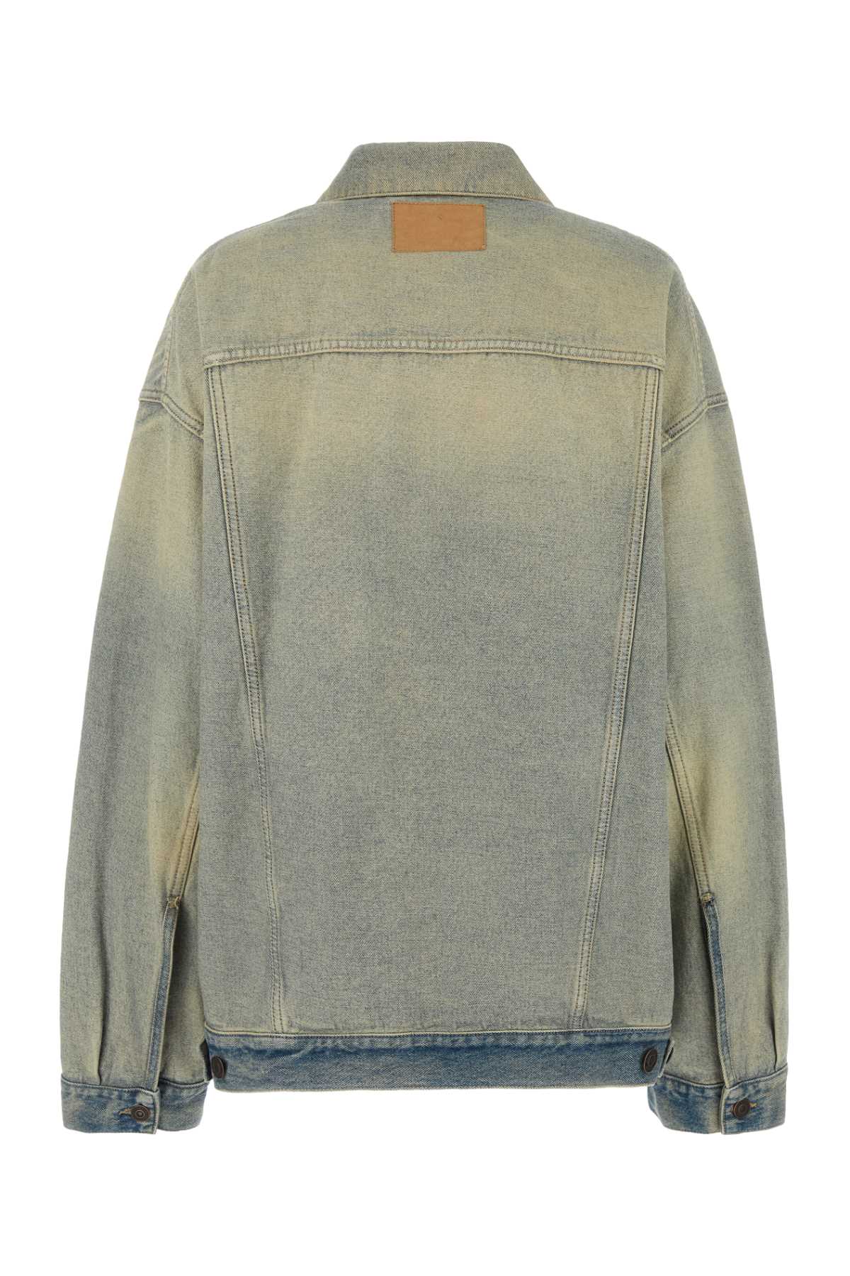 Balenciaga Women Denim Oversize Jacket
