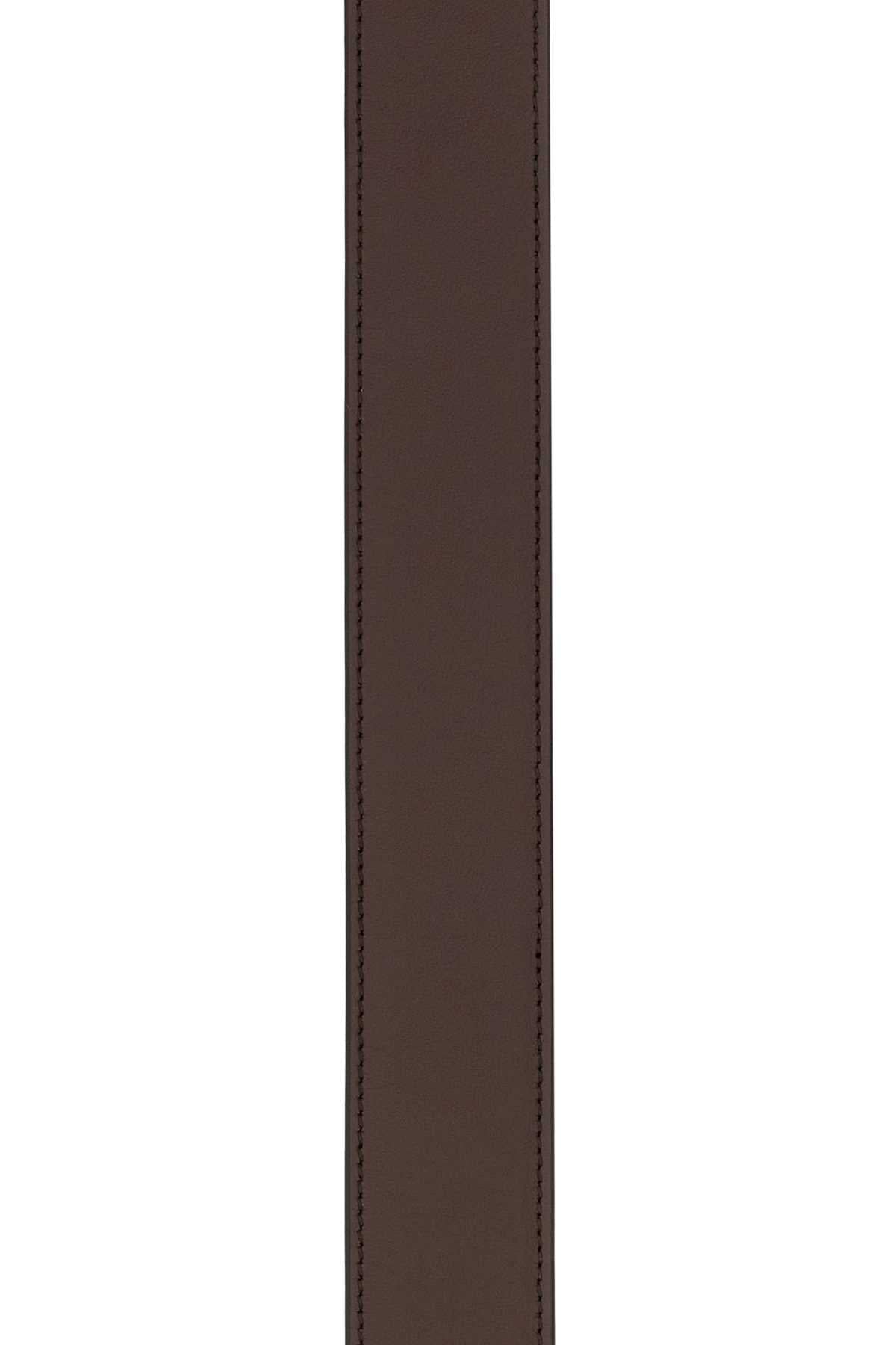 Miu Miu Women Chocolate Leather Belt