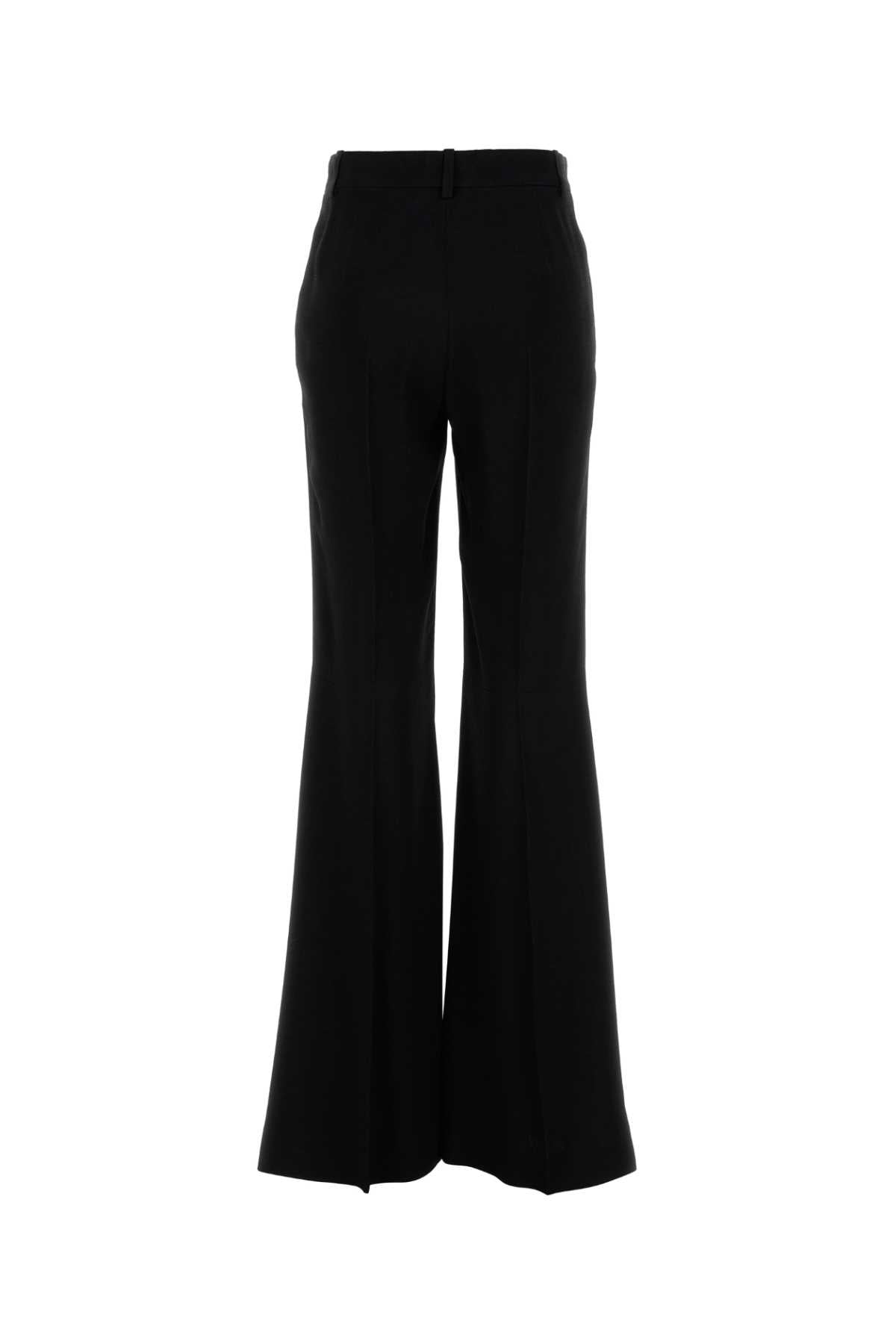 Balenciaga Women Black Viscose Palazzo Pant