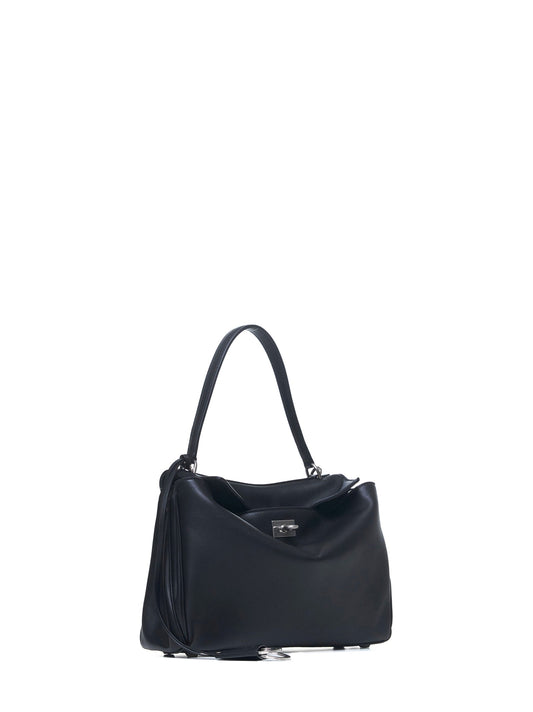 Balenciaga Women Black Rodeo Small Handbag