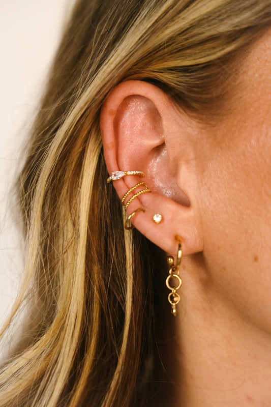 Ear Cuff Marquis Crystal