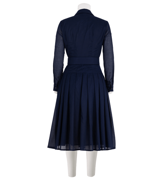 Audrey Dress #4 Indigo Midi Dress
