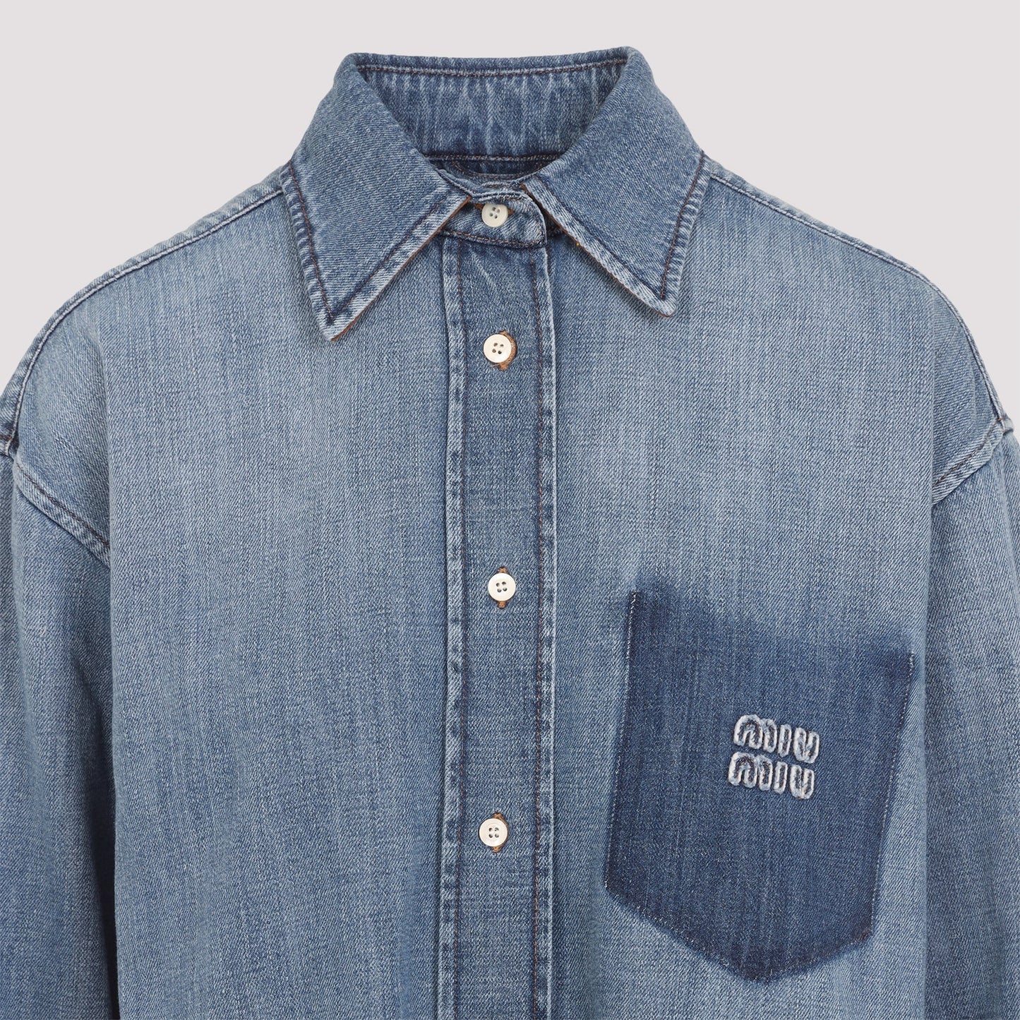 Miu Miu Denim Shirt Women