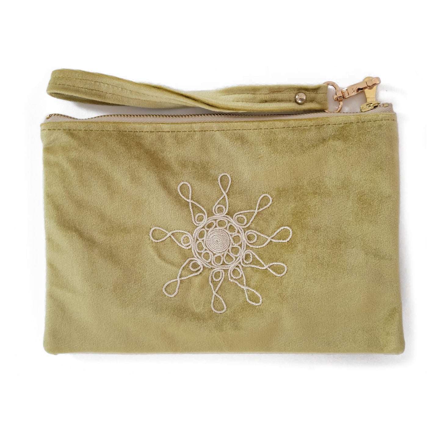 Tahriri Pouch - Yellow/Green