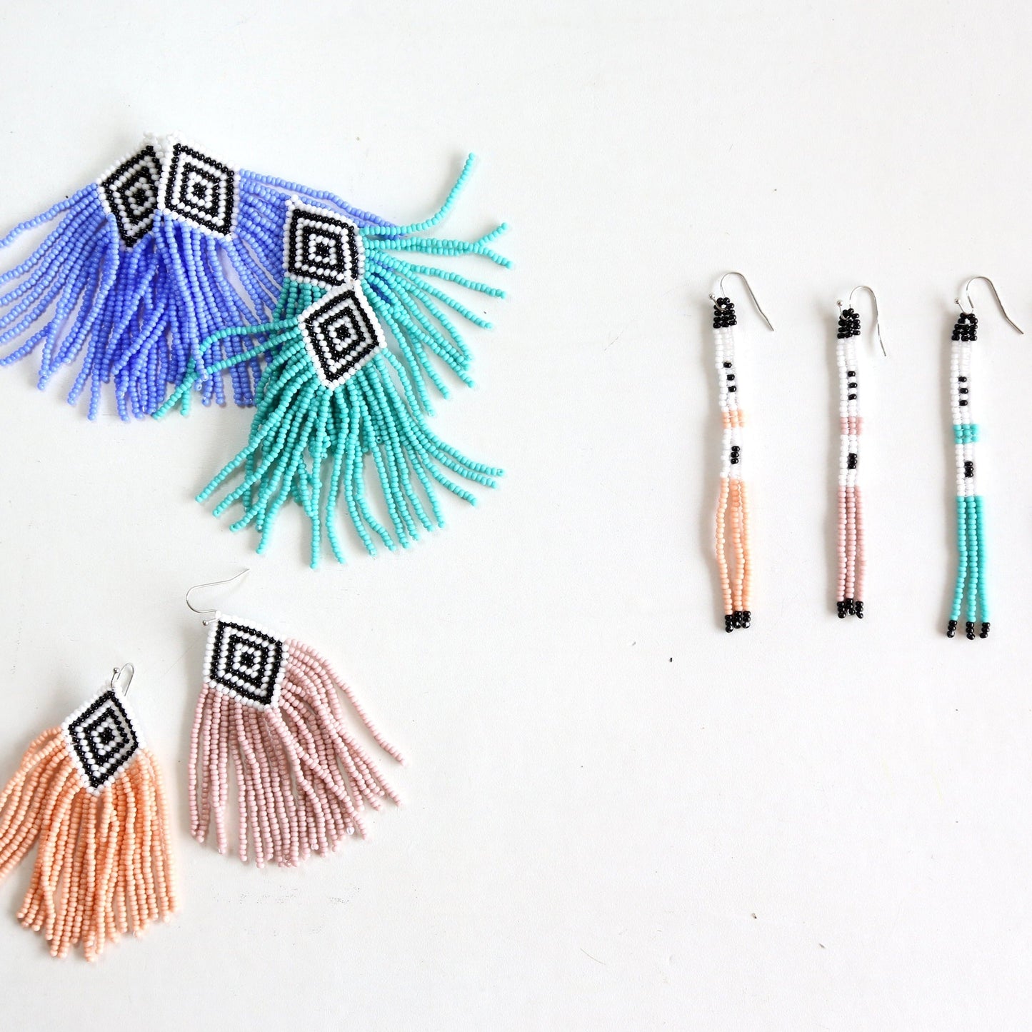 Sunset Skinny Embera Earrings