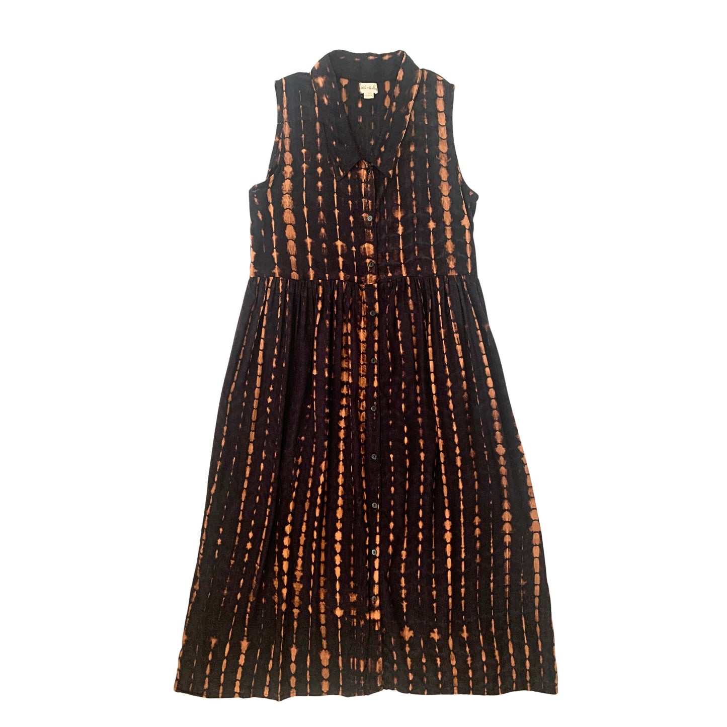 Tina Midi Dress in Black Multi