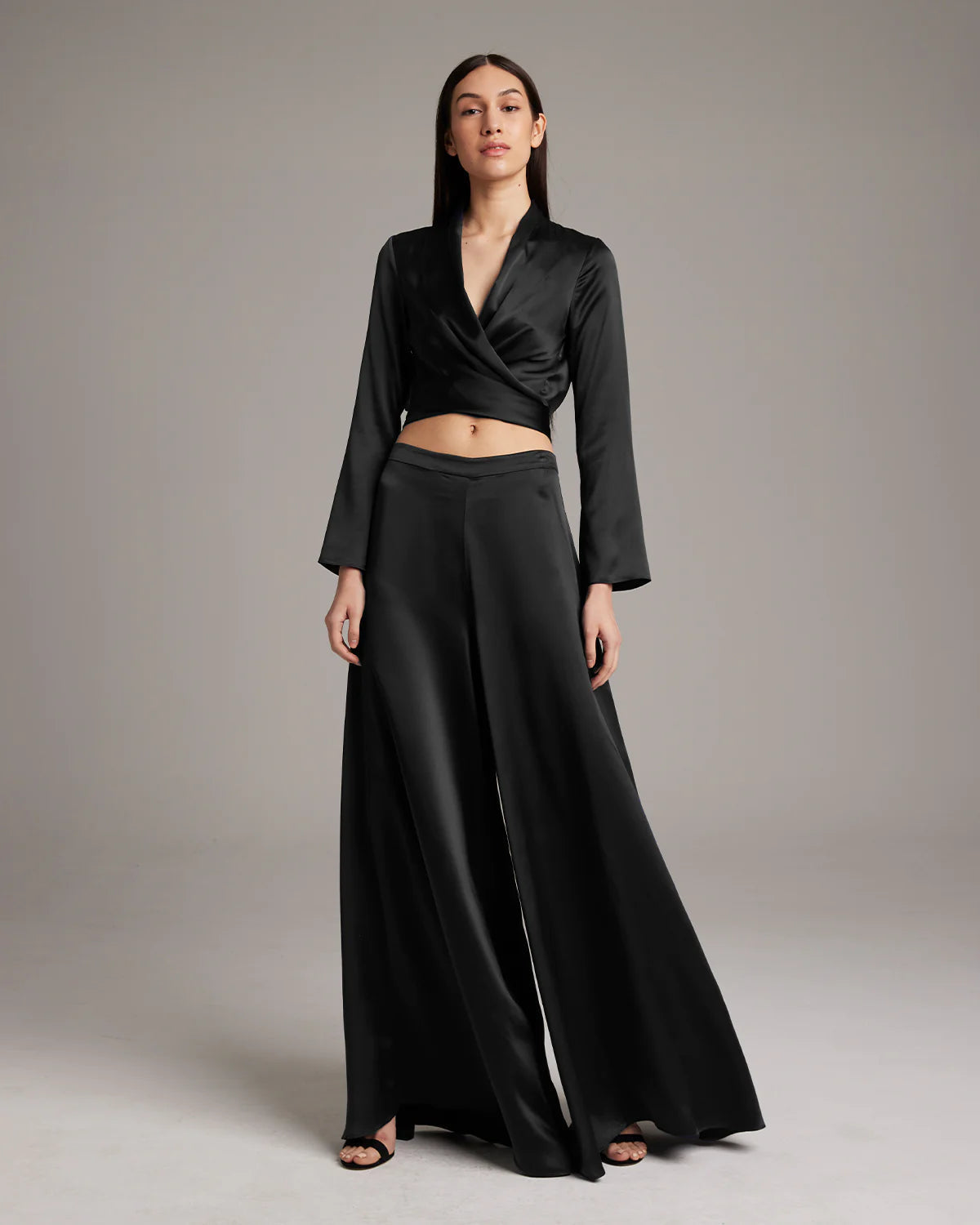 Silk Palazzo Pants