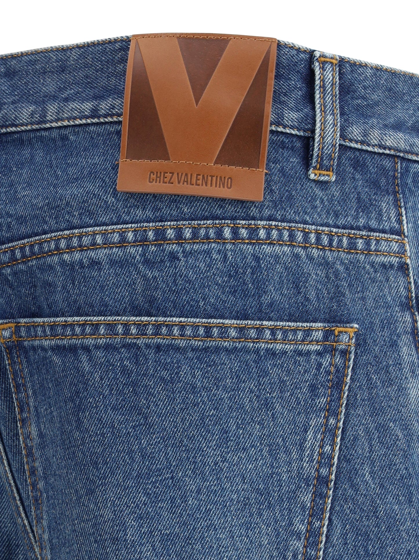 Valentino Women La Cour De Coeur Jeans