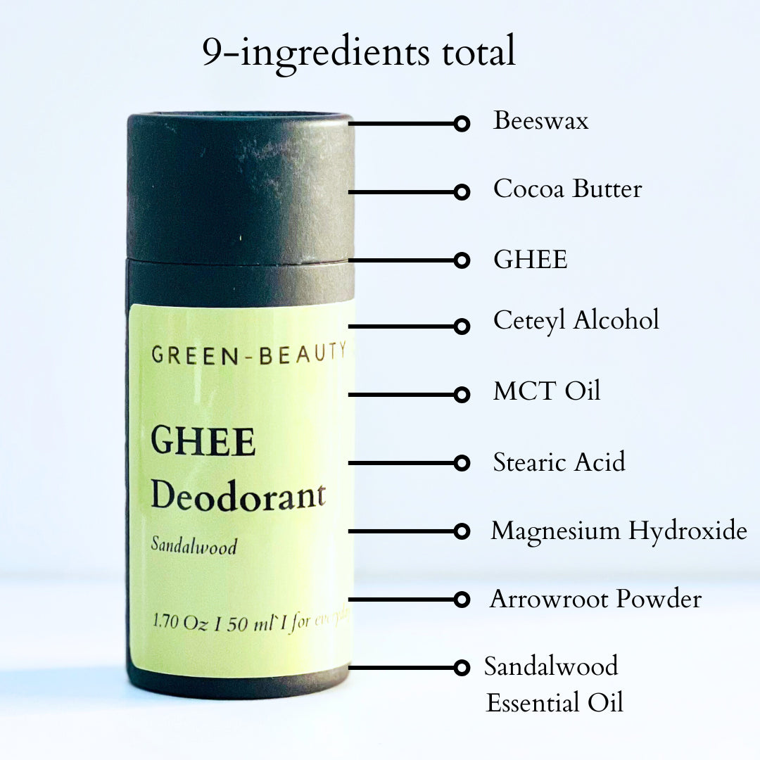 Sandalwood Deodorant - With GHEE