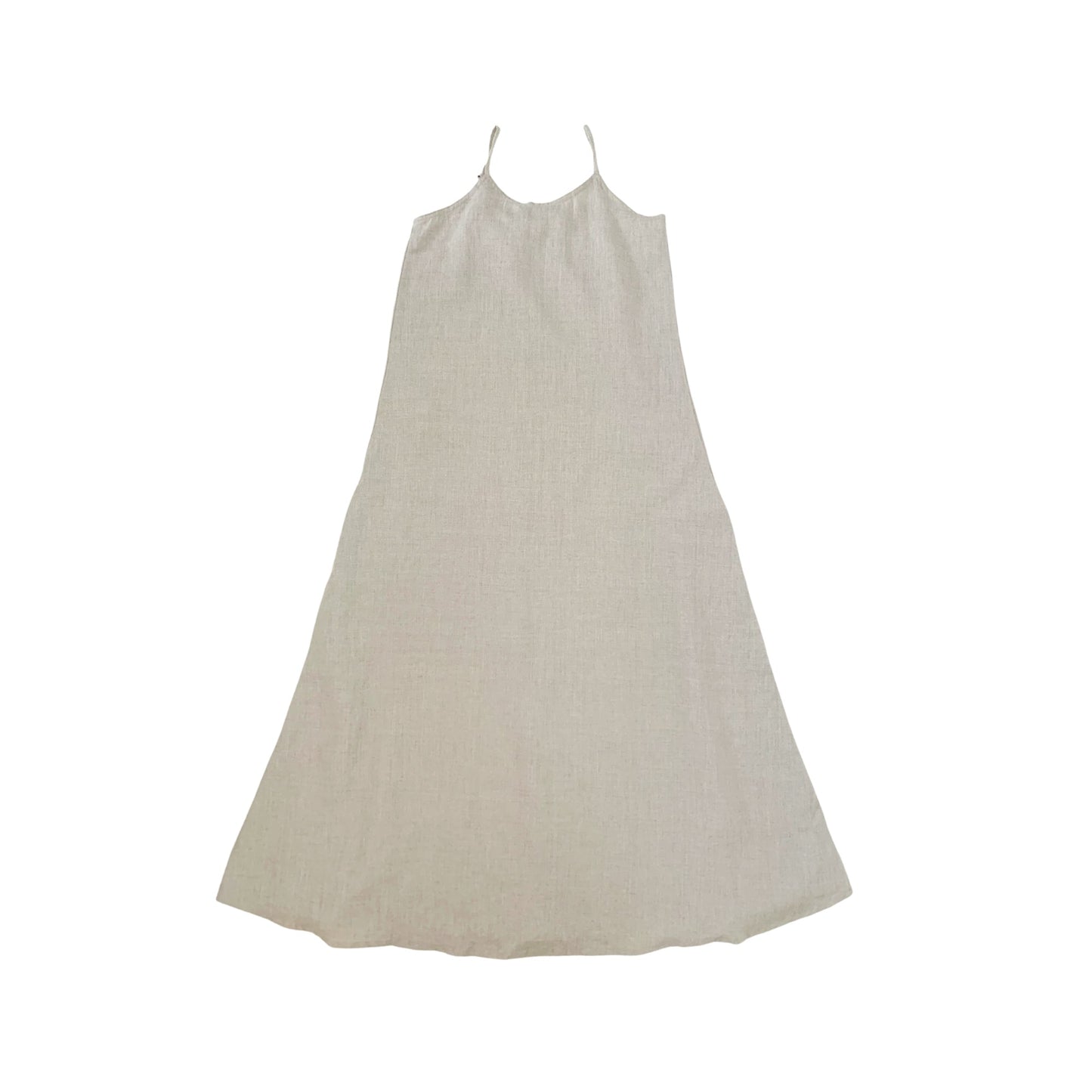 Maya Linen Dress in Natural