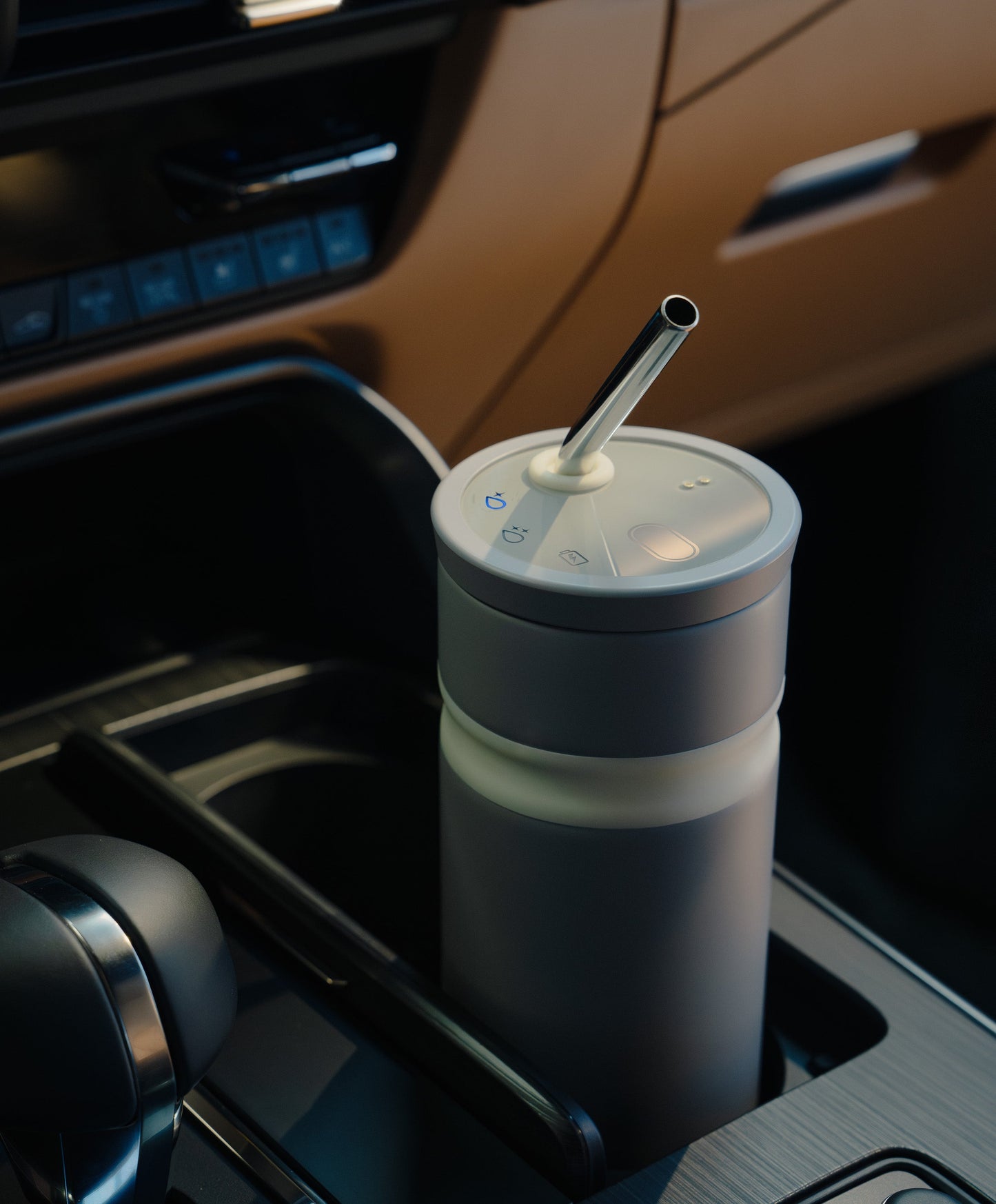 Uvio Self-Purifying Water Bottle - Polar Blue