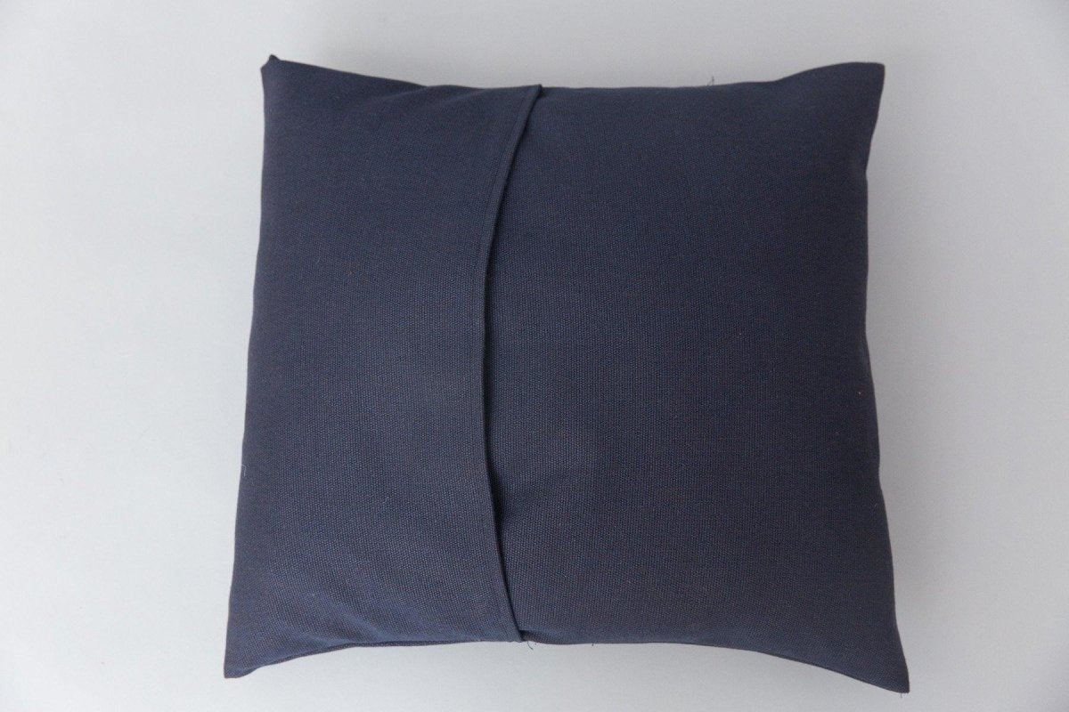 Diamond Pillow Cover - Blue