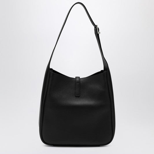 Saint Laurent Small Black Le 5 À 7 Leather Bag Women