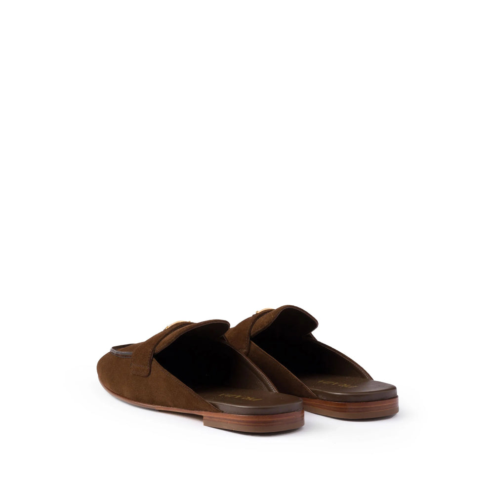 Prada Brown Mules Women