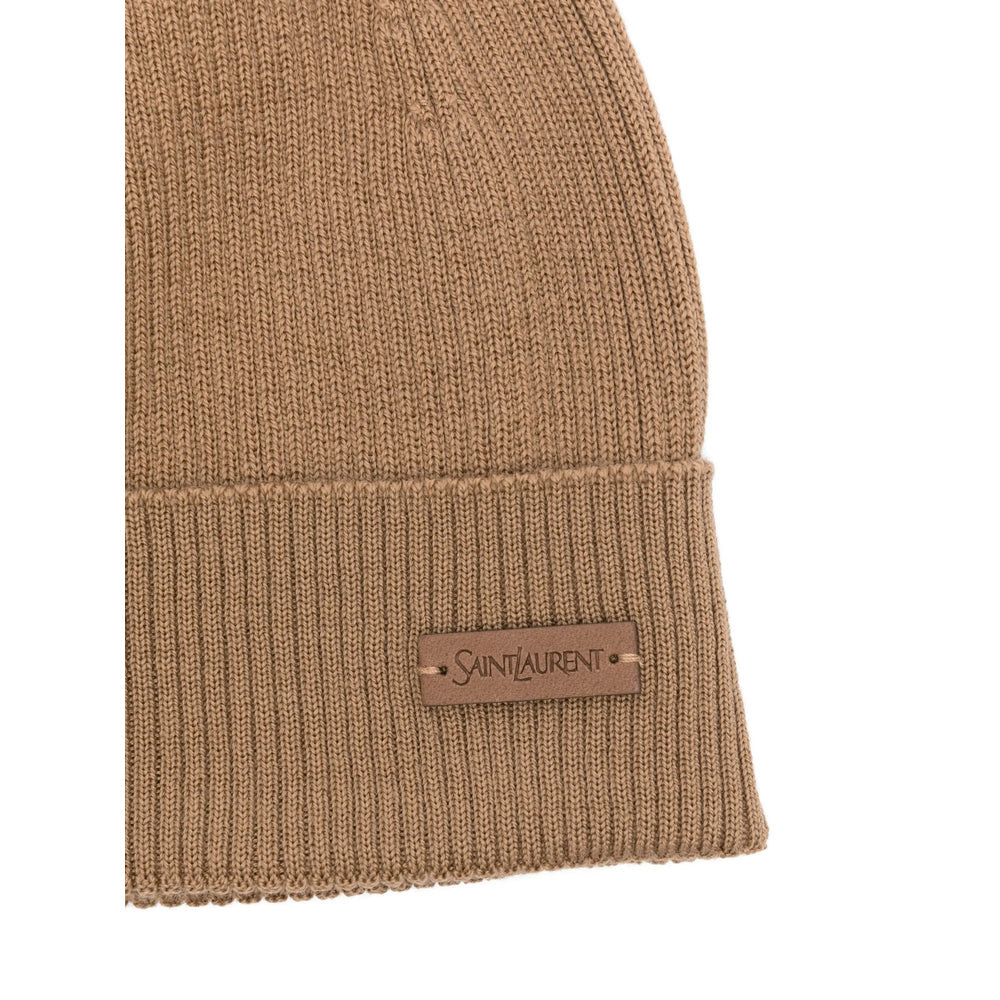 Saint Laurent Brown Hats Women