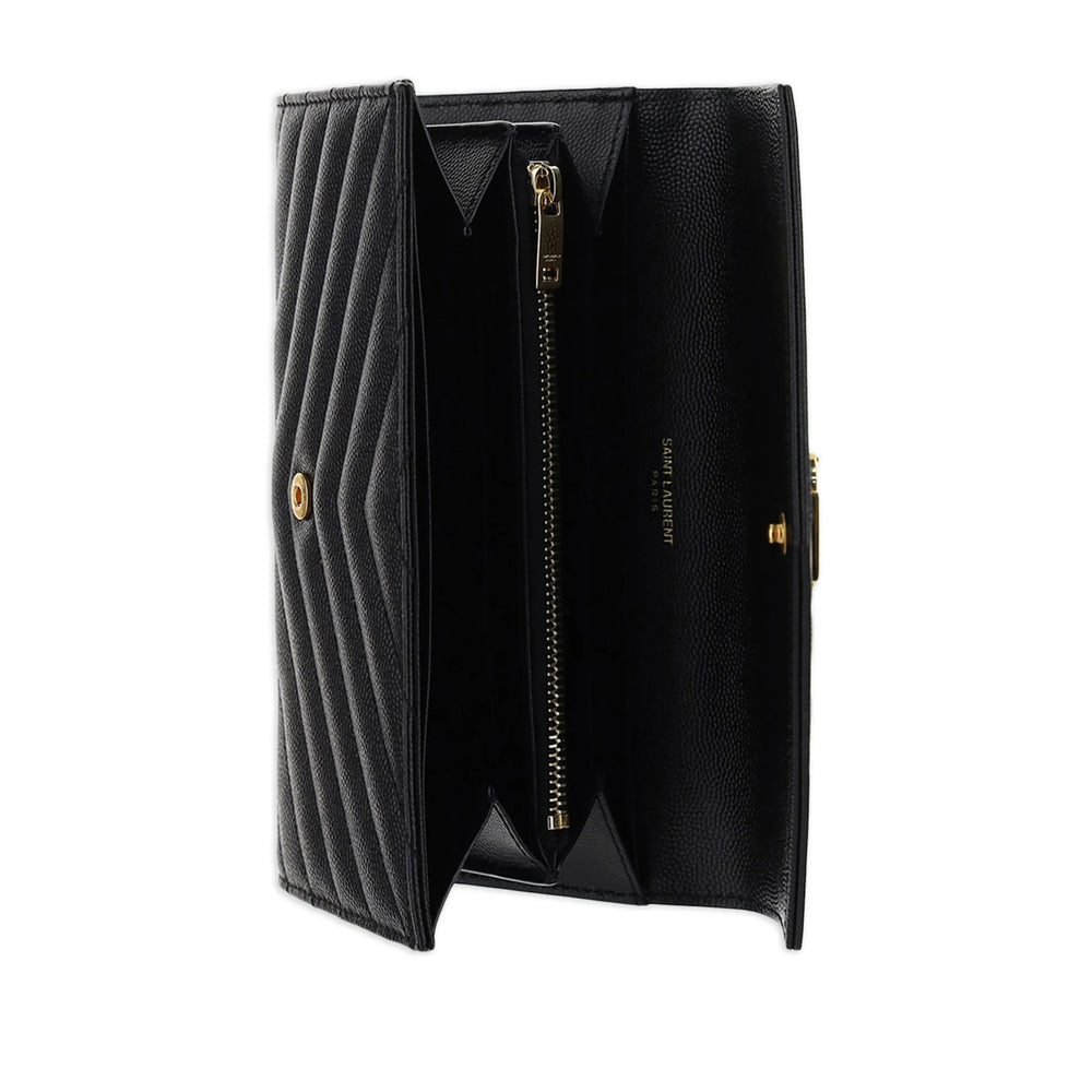 Saint Laurent Black Wallets & Purses Women