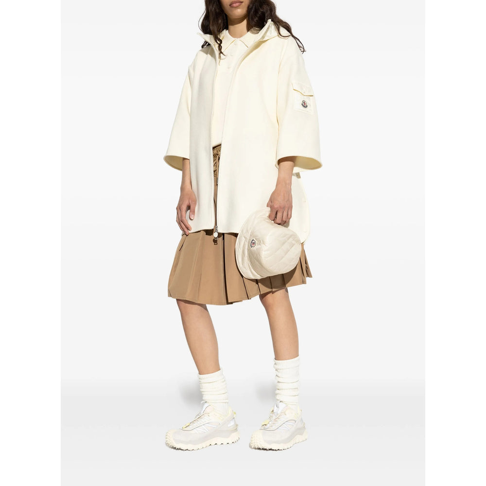 Moncler Neutrals Coats - Capes Women
