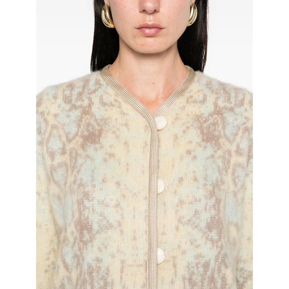 Forte Forte Yellow Knitwear - Cardigans Women