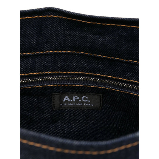 A.P.C. Blue Shoulder Bags Women