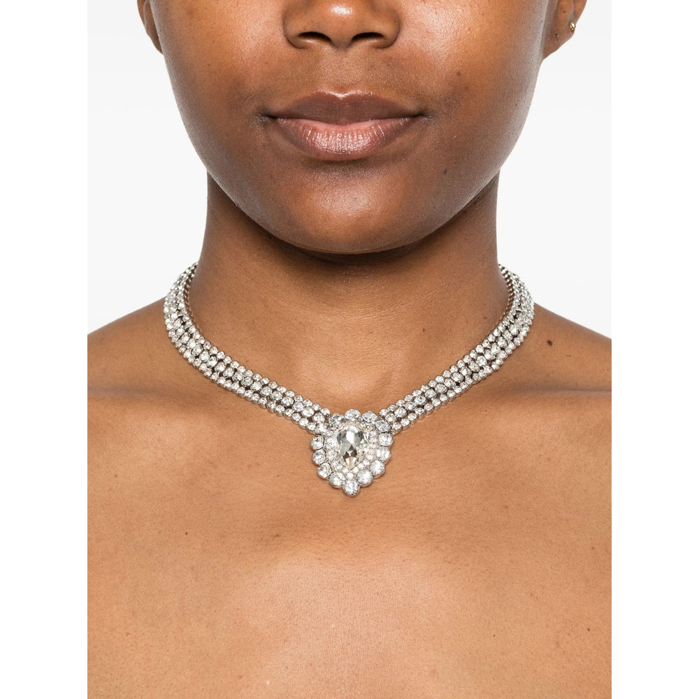 Alessandra Rich Silver Necklaces Women
