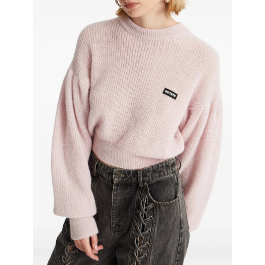 Rotate Grey Denim - Straight-Leg Jeans Women