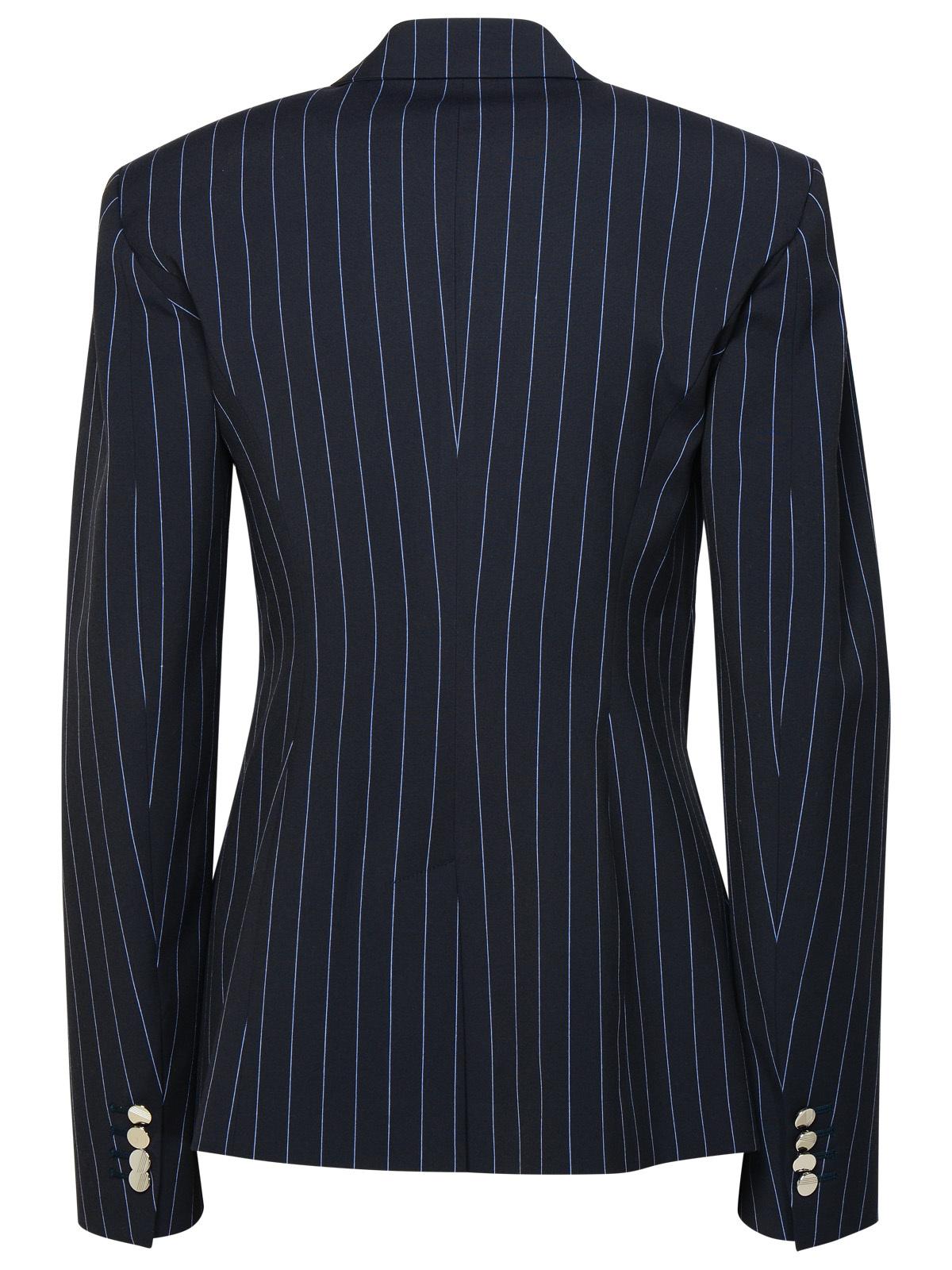 The Attico Midnight Blue Polyester Blend Blazer Women