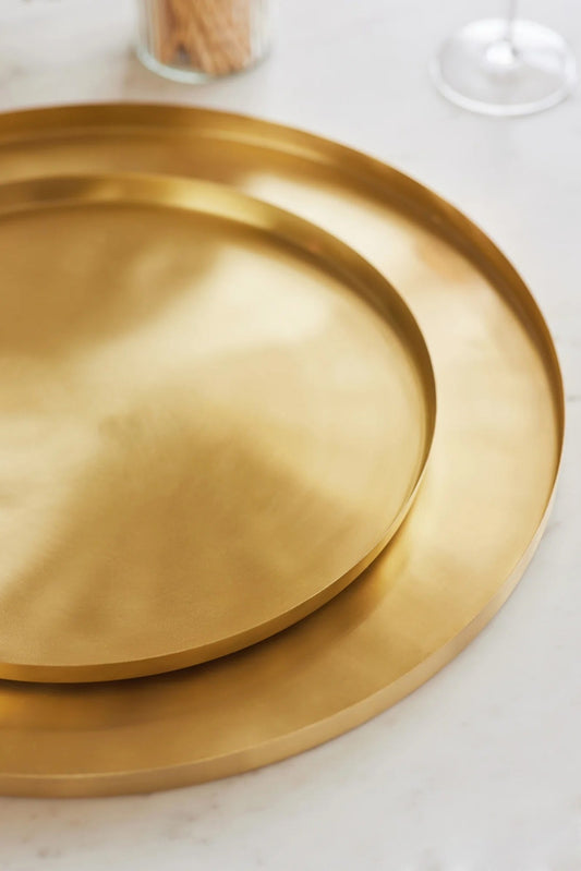 Heirloom Brass Serving Plate