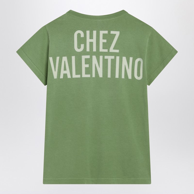 Valentino Green T-Shirt By Chez Valentino Women