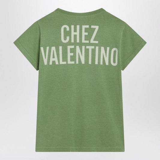 Valentino Green T-Shirt By Chez Valentino Women