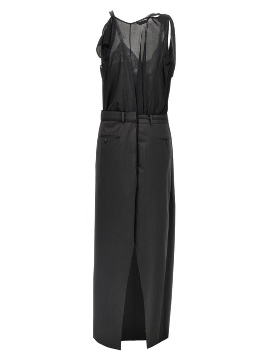 Balenciaga Women 'Patched Slip' Dress