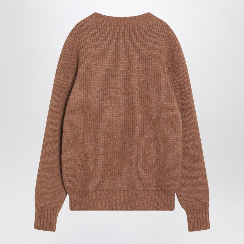 Saint Laurent Camel Beige Sweater Women