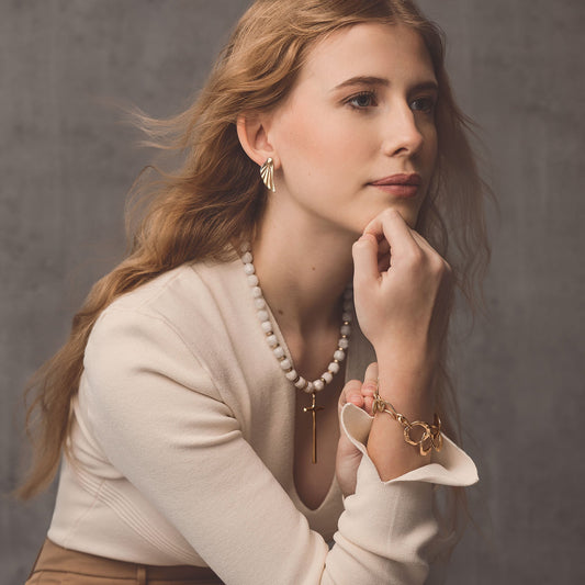 Ania Bronze Earrings