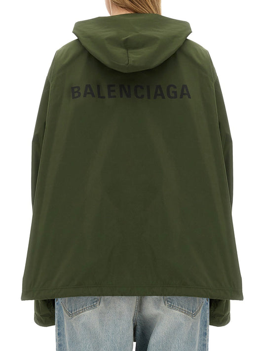 Balenciaga Women Hooded Jacket