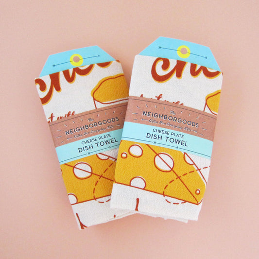 Cheese Plate Dish Towel