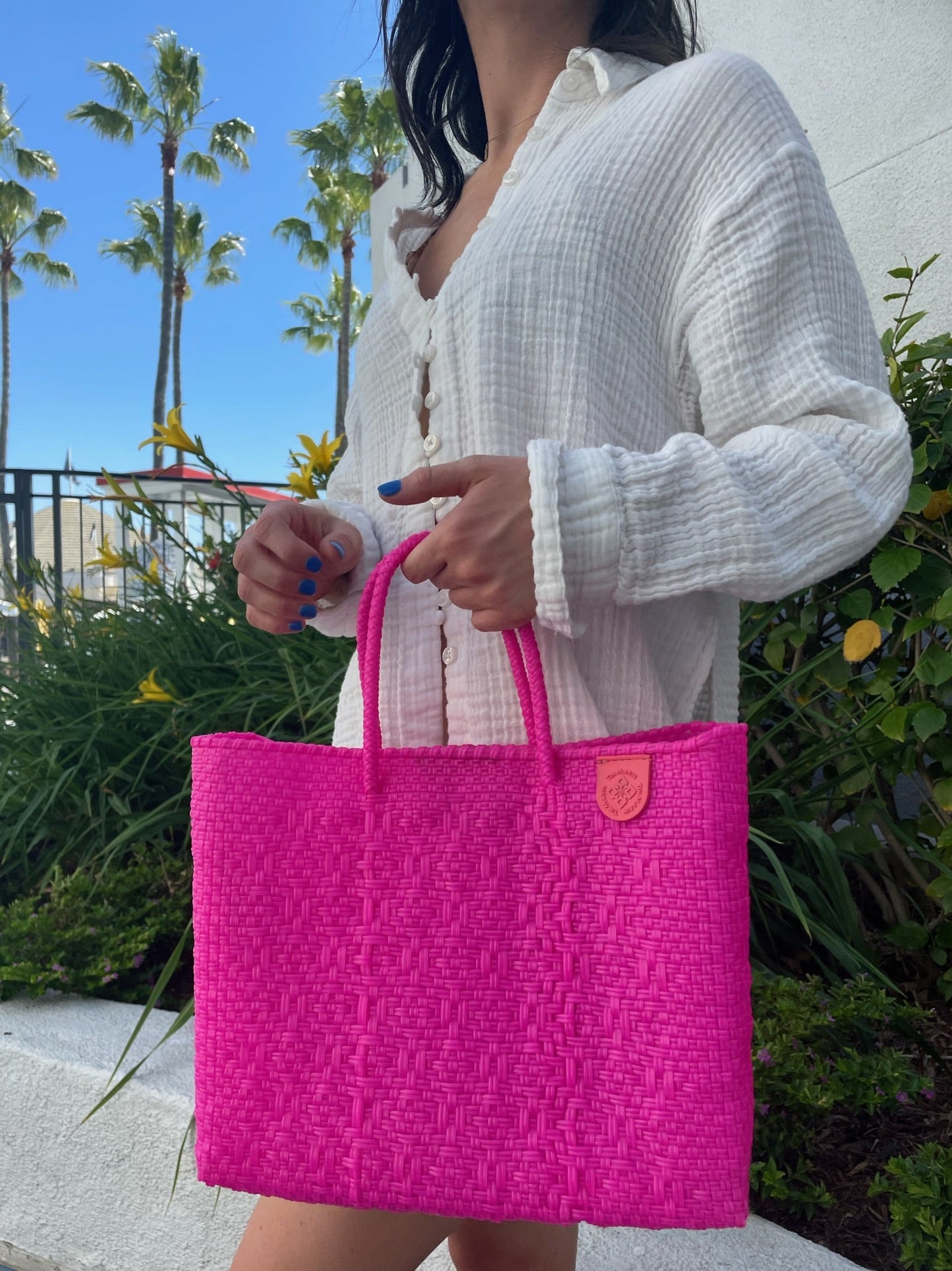 Vallarta Medium Woven Resort Crossbody Bag