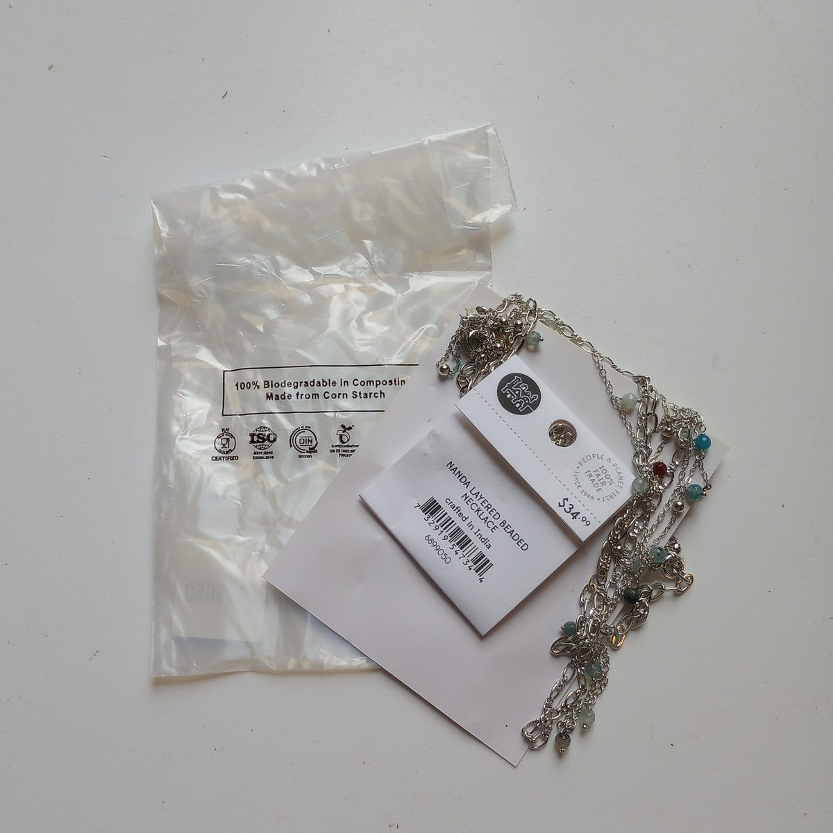 Nanda Layered Beaded Necklace