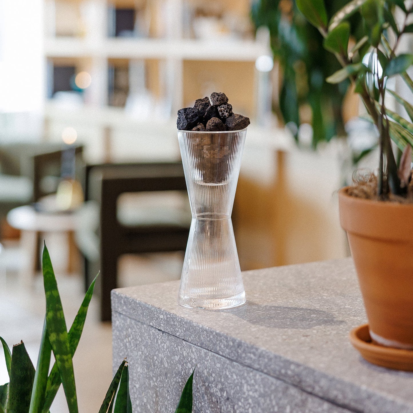 Mineral Rock Diffuser - Volcanic Lava Rock