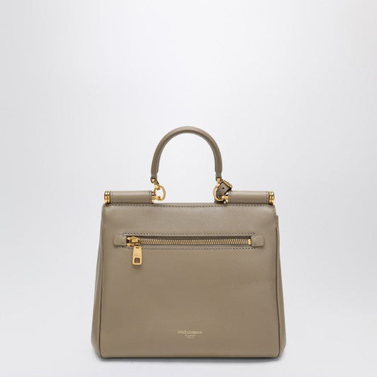 Dolce&Gabbana Shoulder Bag My Sicily In Black Leather Women