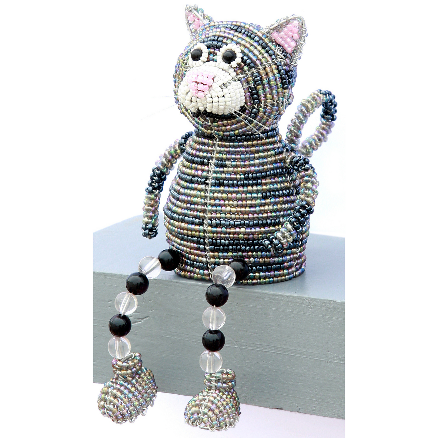 Beadie Buddy Cat Shelfsitter