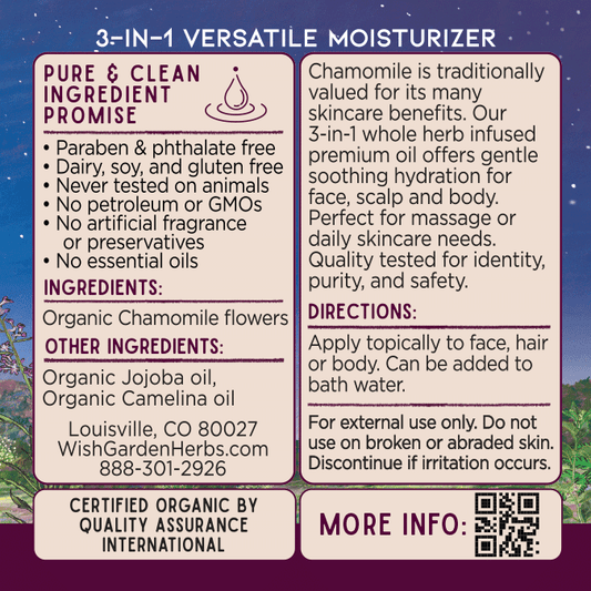 Chamomile Oil Relax & Replenish