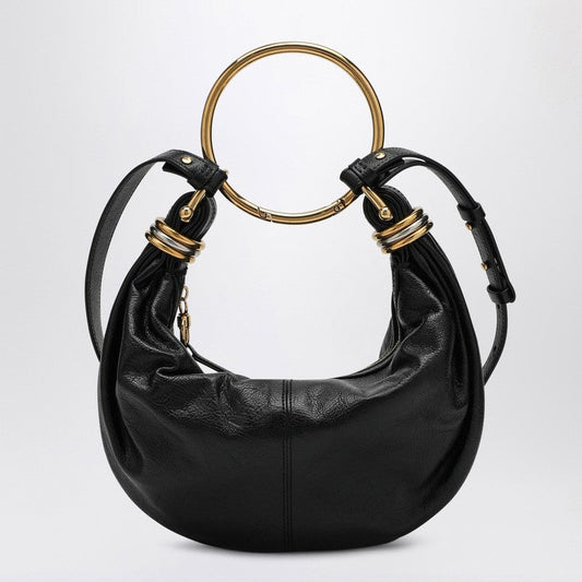 Chloé Small Bracelet Hobo Bag Black Women